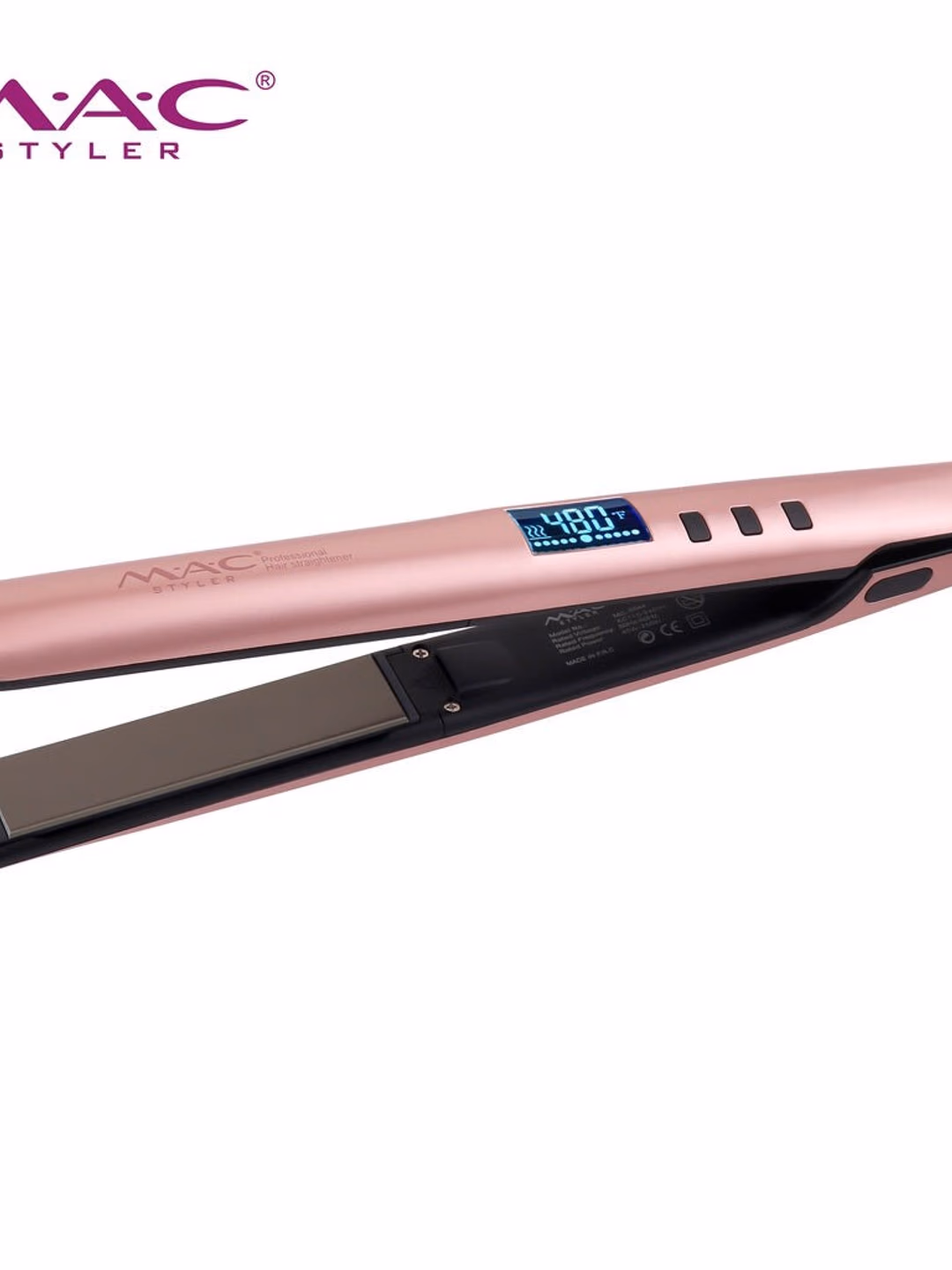 Fen uchun professional uchiruvchi, <br/> 
MAC Styler uchiruvchi, LCD ekrani bilan, Pink rangda. - 2
