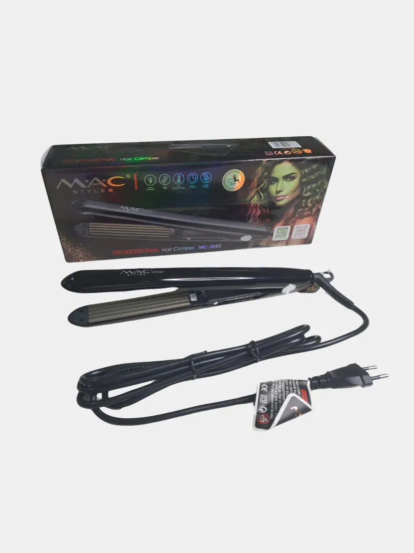 Выпрямитель (утюжок) для волос M.A.C STYLER MC-5523A, Черный