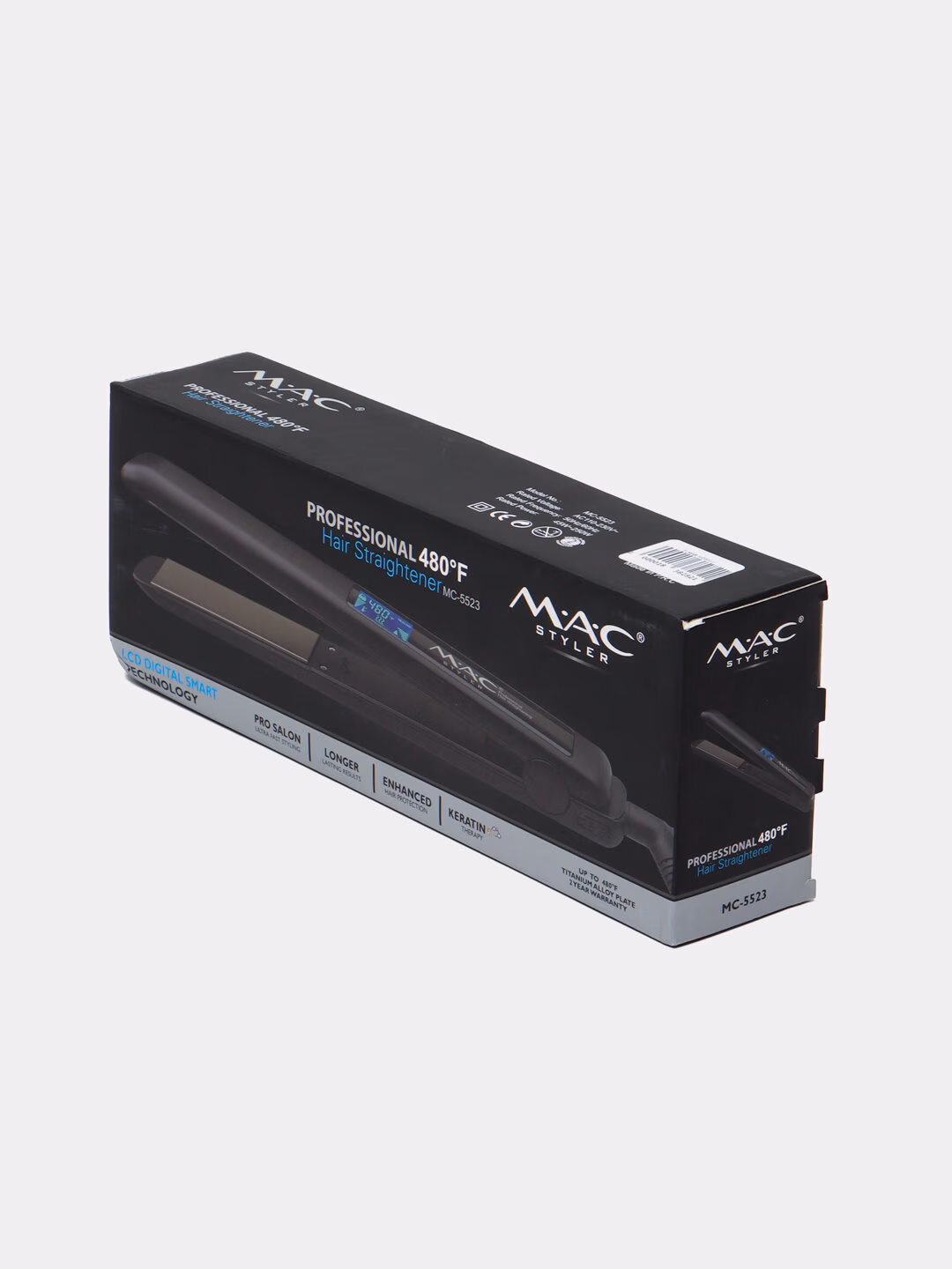 Fen MAC styler MС-5523, qo'pol qurituvchi LCD displey bilan. - 8
