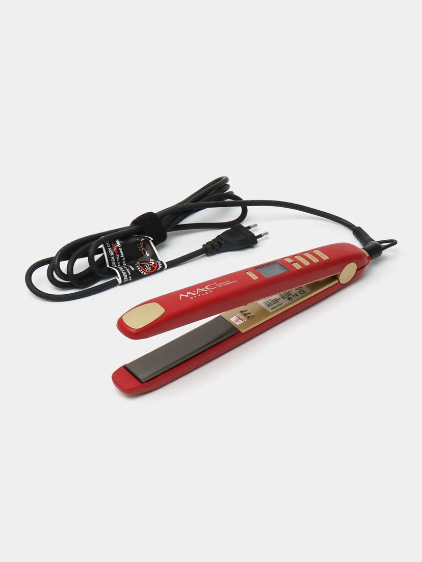 Выпрямитель (утюжок) для волос M.A.C STYLER MC-2021, Красный