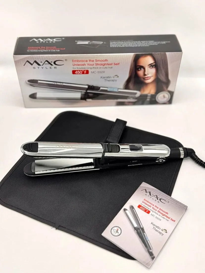 Выпрямитель (утюжок) для волос M.A.C STYLER MC-5509, Белый