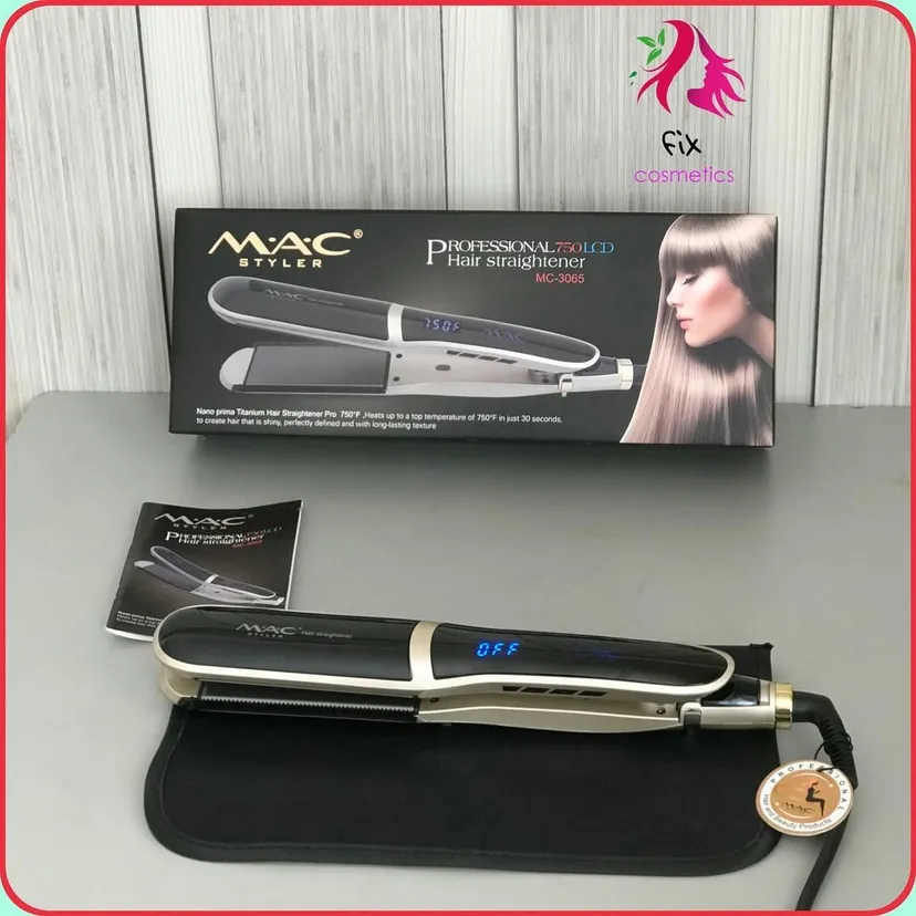 Выпрямитель (утюжок) для волос M.A.C STYLER MC-3065, Черный