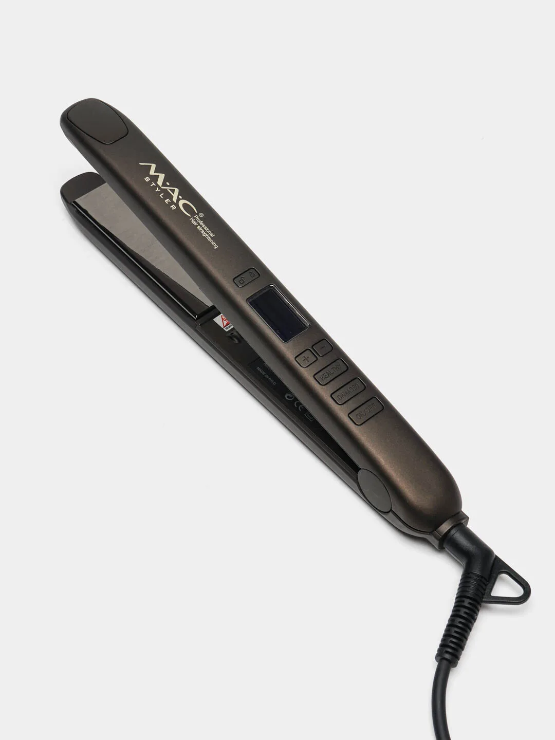 Профессиональный утюжок, выпрямитель для волос MAC Styler MC-2021 Titan , с LCD дисплеем Black