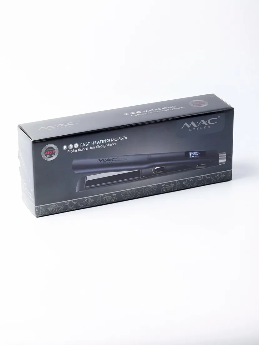 Выпрямитель (утюжок) для волос M.A.C STYLER MC-5576, Черный