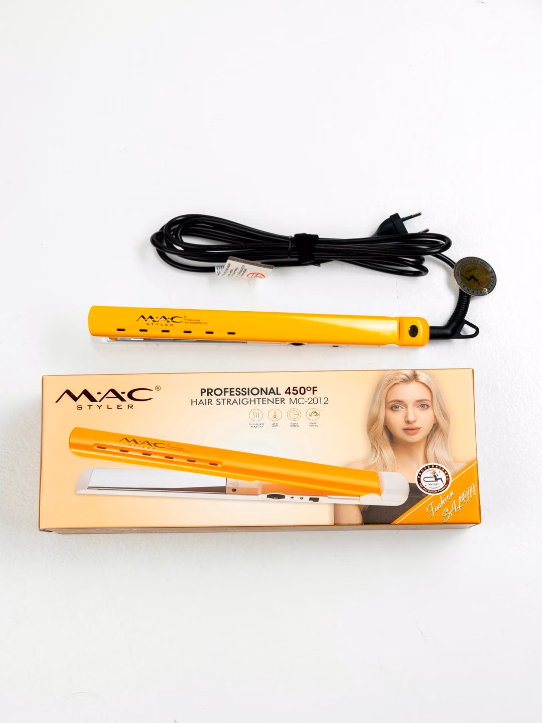 Fen ustunlash mashinasi "MAC Styler" MC-2012, LCD ekrani bilan titandagi plastinka. - 2