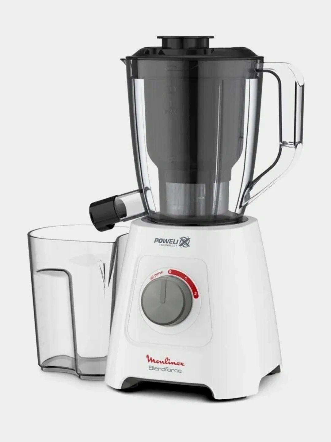 Statsionar blender Moulinex SN555, 1.5 L, oq-qora