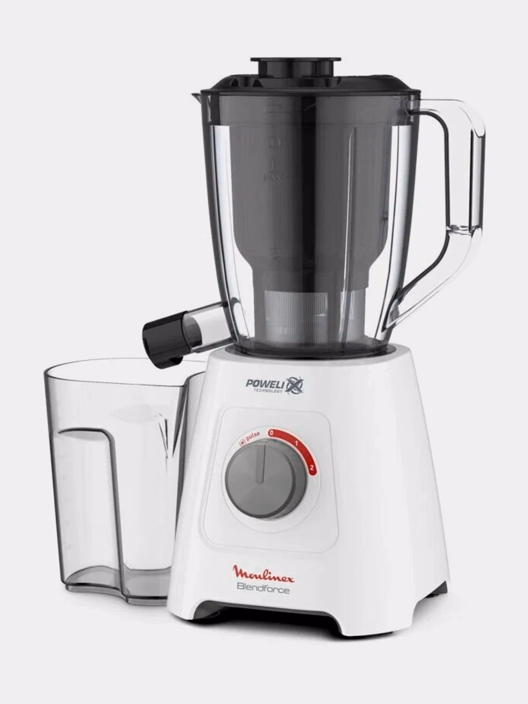 Statsionar blender Moulinex SN555, 1.5 L, oq-qora