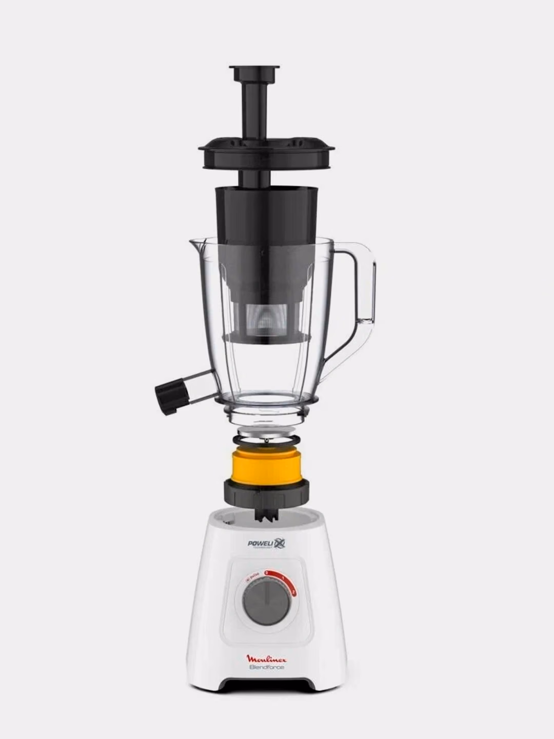 Statsionar blender Moulinex SN555, 1.5 L, oq-qora - 3