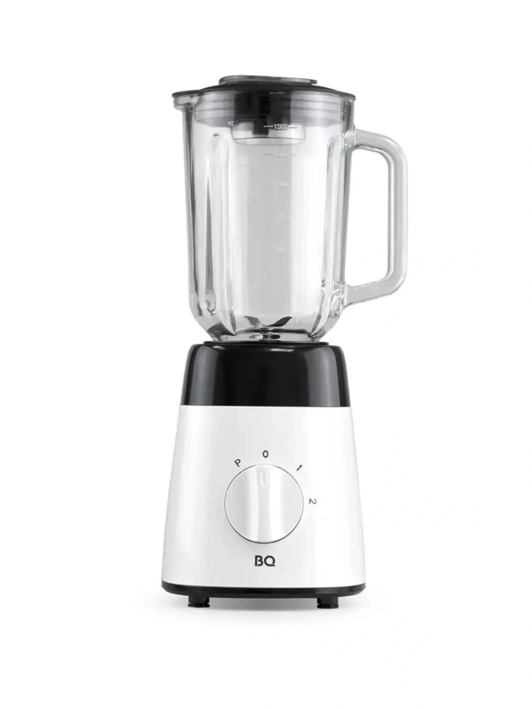 Statsionar blender BQ SB1008, 1.5 L, 1000 Vt, oq-qora