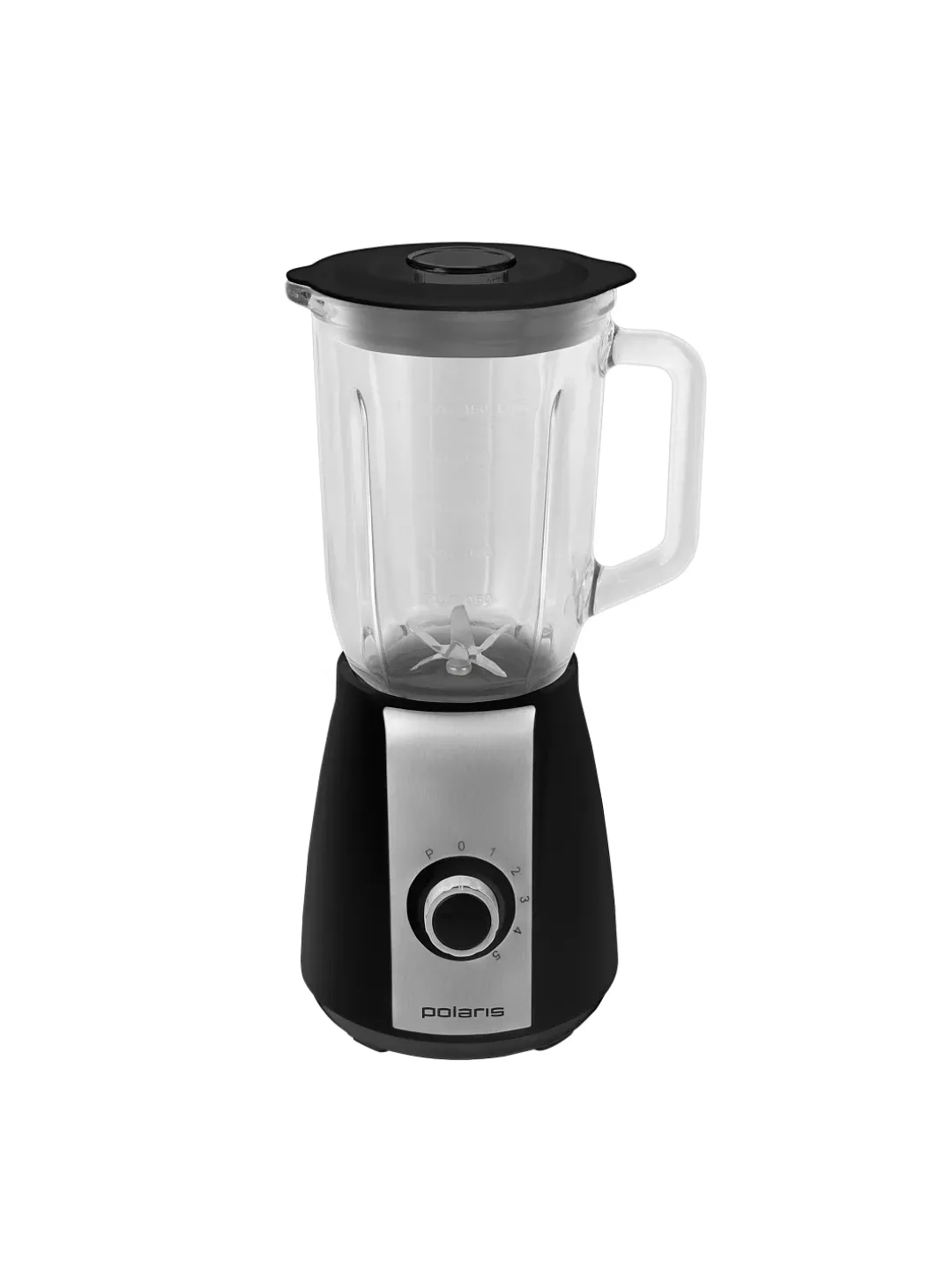 Statsionar blender Polaris PTB-0511G, shisha idishli, qora