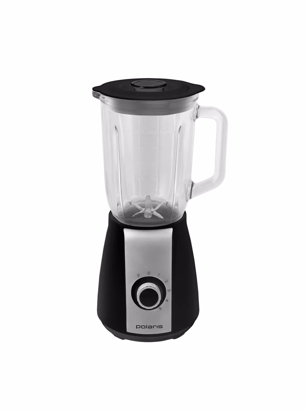 Statsionar blender Polaris PTB-0511G, shisha idishli, qora