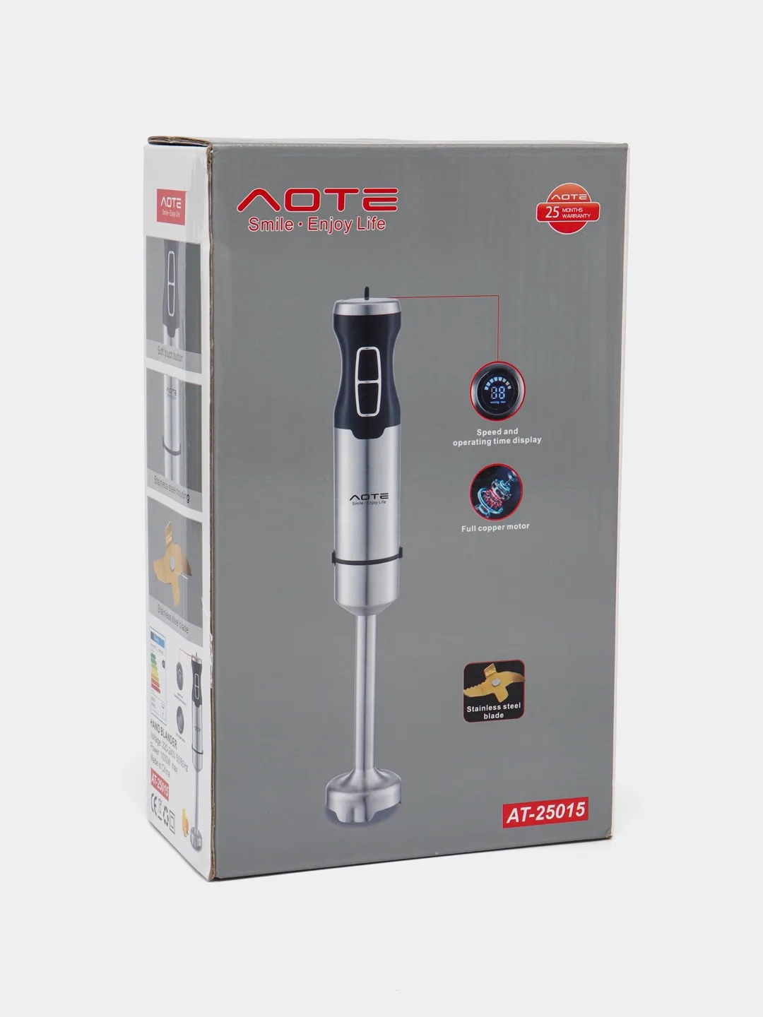 Blender to'plami AOTE AT-25014, kumushrang