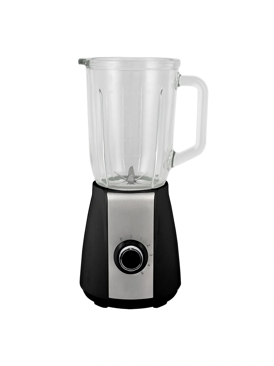 Statsionar blender Polaris PTB-0511G, 1.5 L, qora-kumushrang