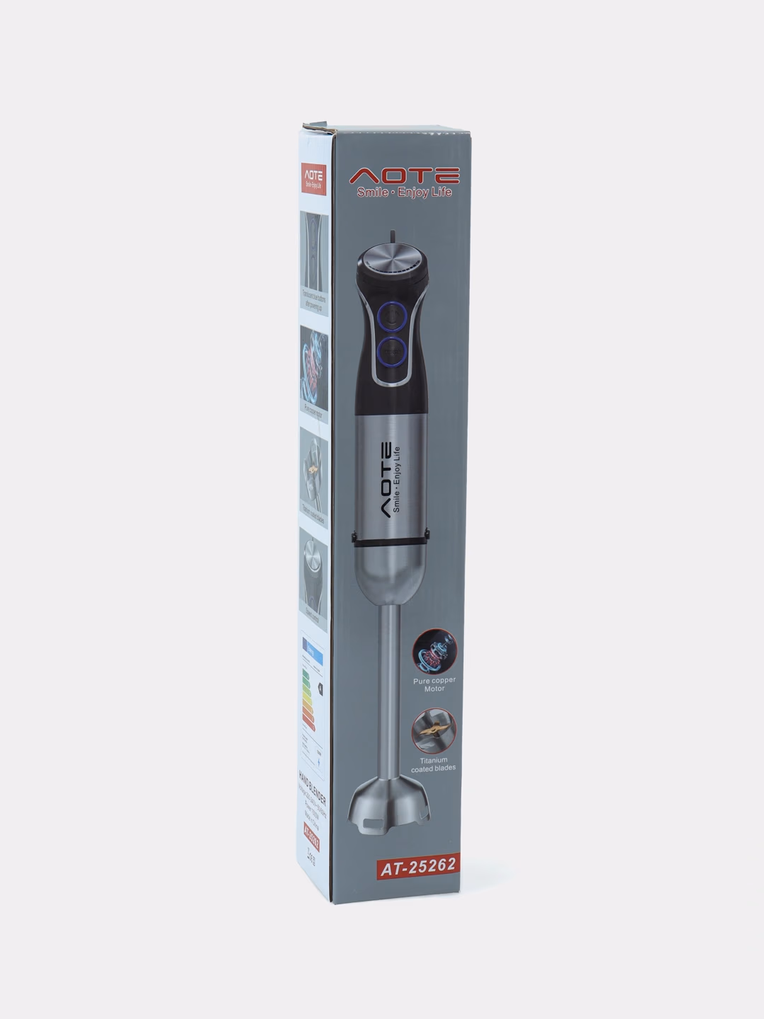 Blender to'plami AOTE AT-25265, 600 Vt, qora - 46