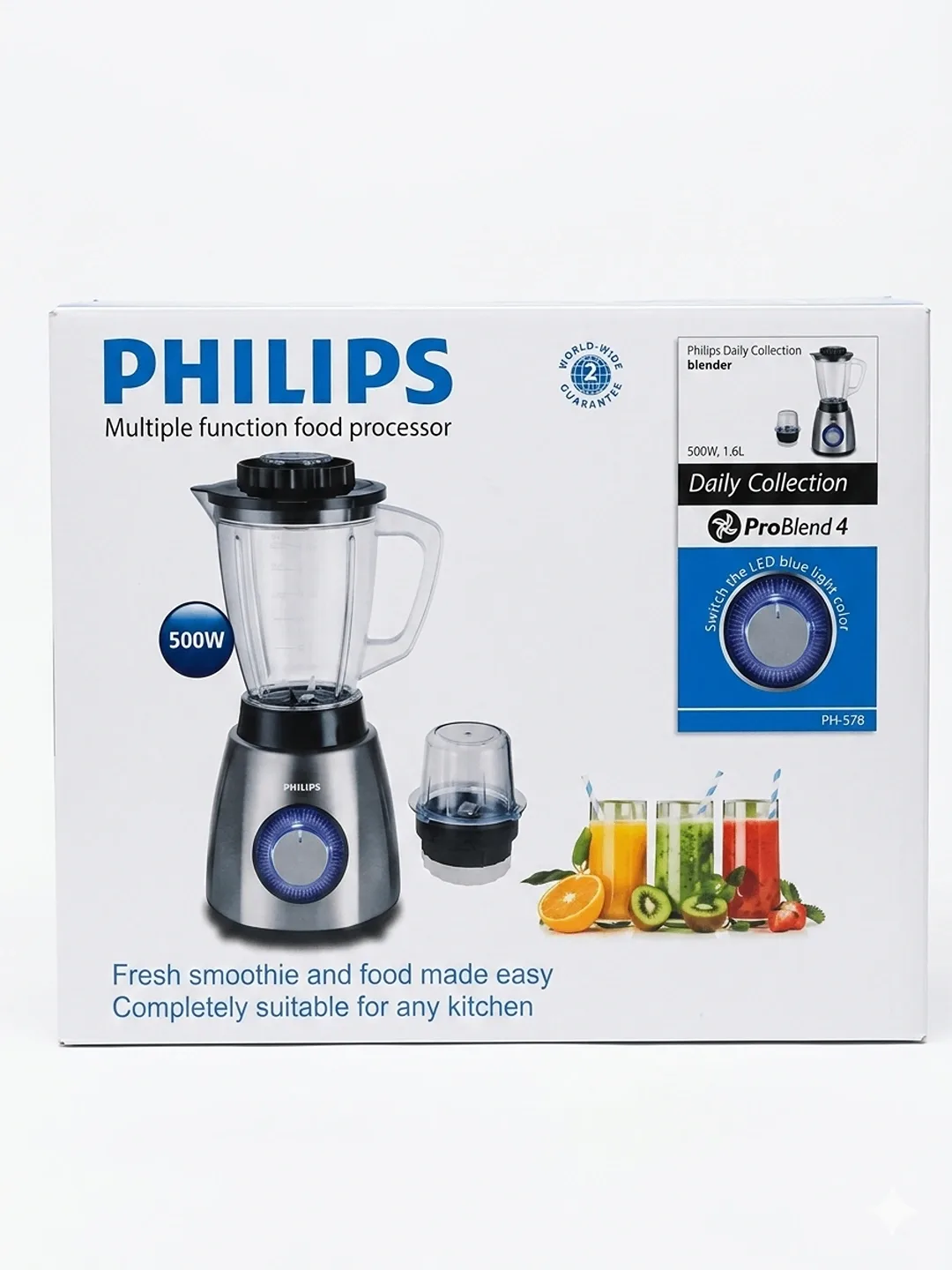 Statsionar blender Philips ProBlend 4 PH-578, 500 Vt