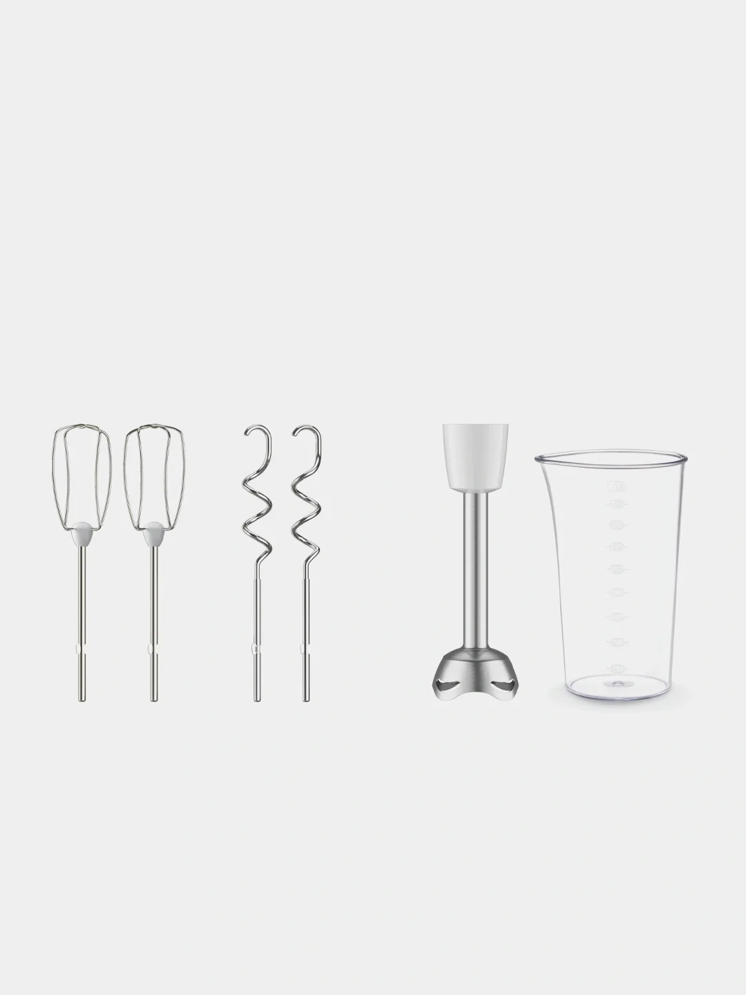 Qo'l mikseri va blender Moulinex HM462110 2 tasi 1 da, 500 Vt