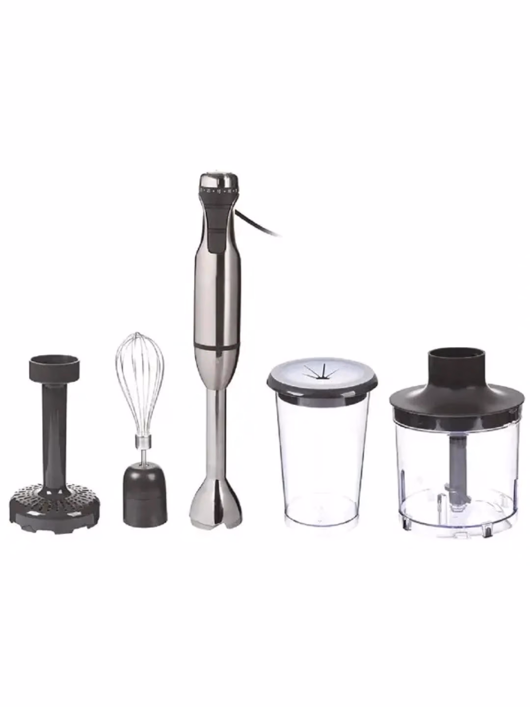 Qo'l blenderi Polaris Silent PRO, 5 tezlikli, kumush - 3