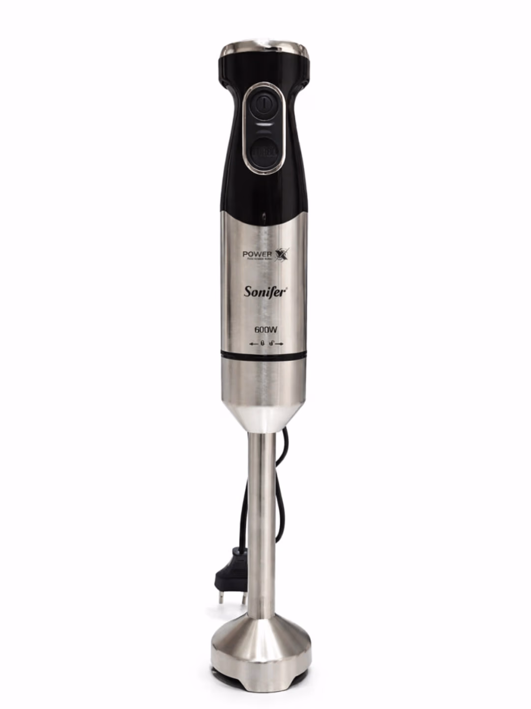 Qo'l blenderi Sonifer SF-8181, 600 Vt, kumush-qora - 2