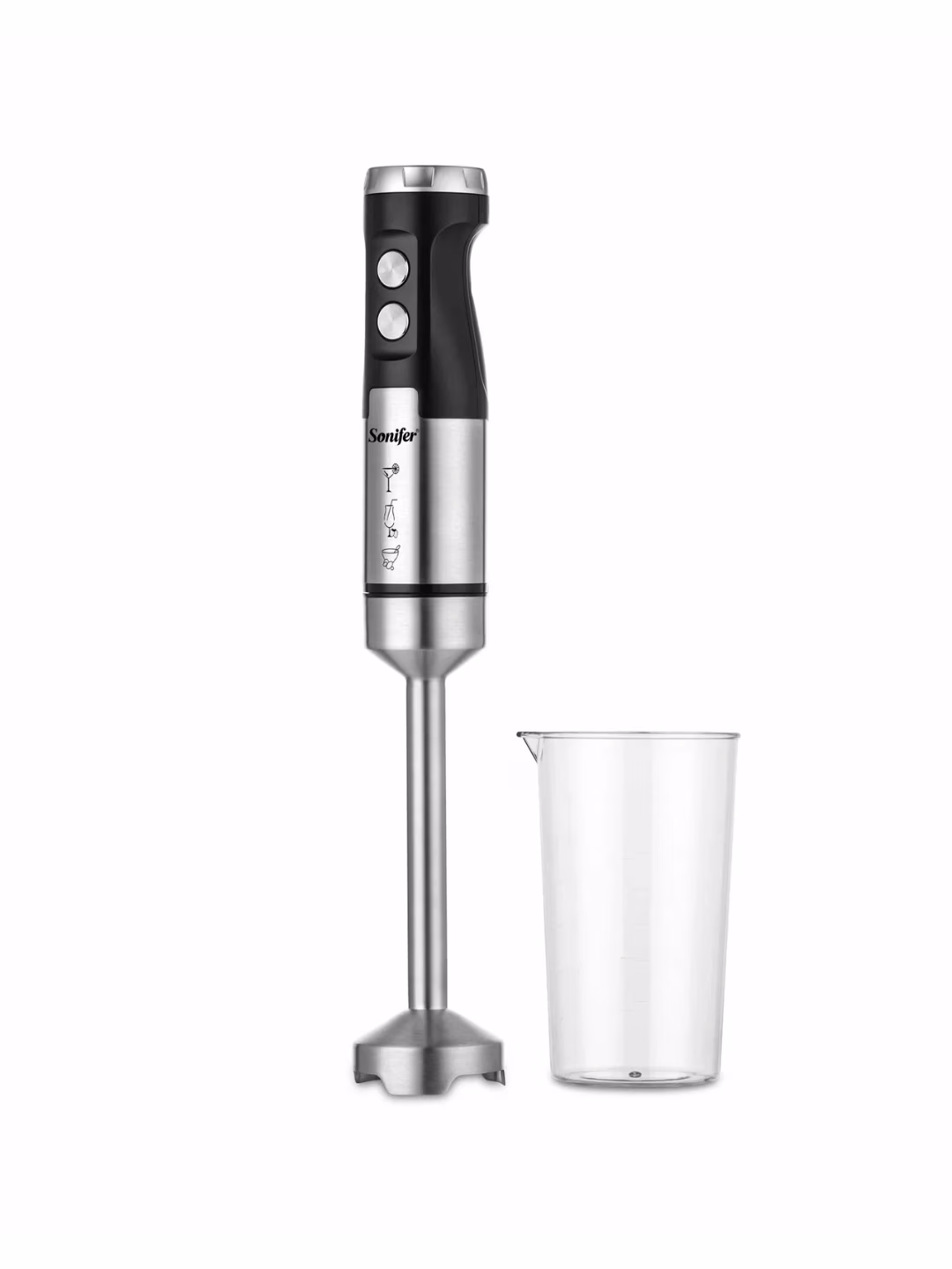 Qo'l blenderi Sonifer SF-8180, 1200 Vt, kumushrang - 8