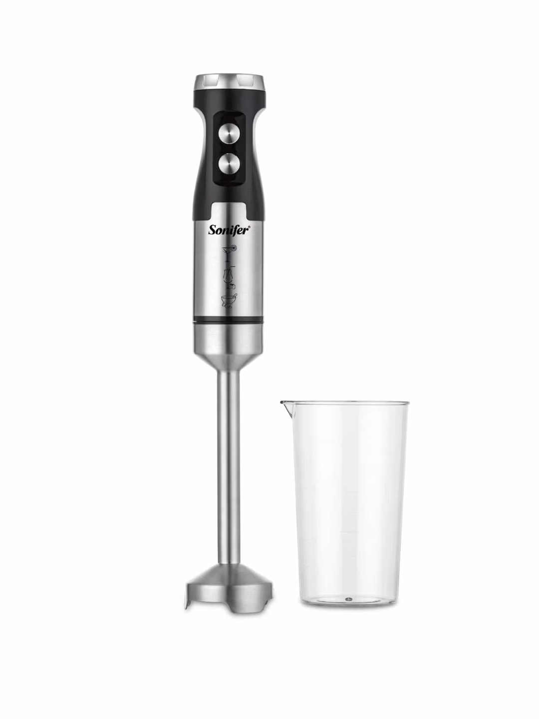 Qo'l blenderi Sonifer SF-8180, 1200 Vt, kumushrang - 9