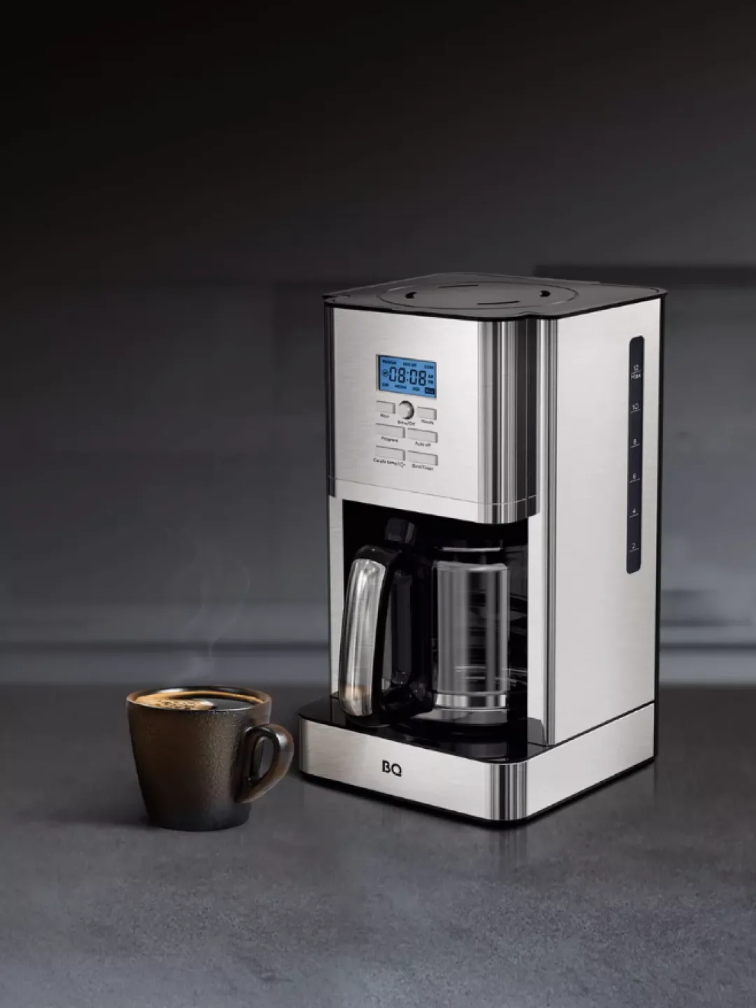 Elektr choynak BQ CM1004, 1.8 L, 1000 Vt, kumushrang