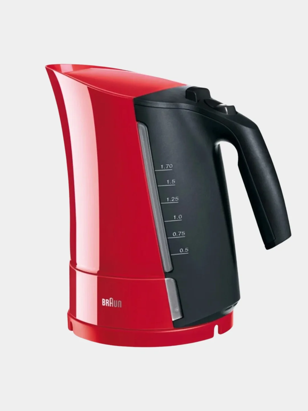 Elektr choynak Braun MultiQuick 3 WK300, 1.7 L, 2200 Vt, qizil