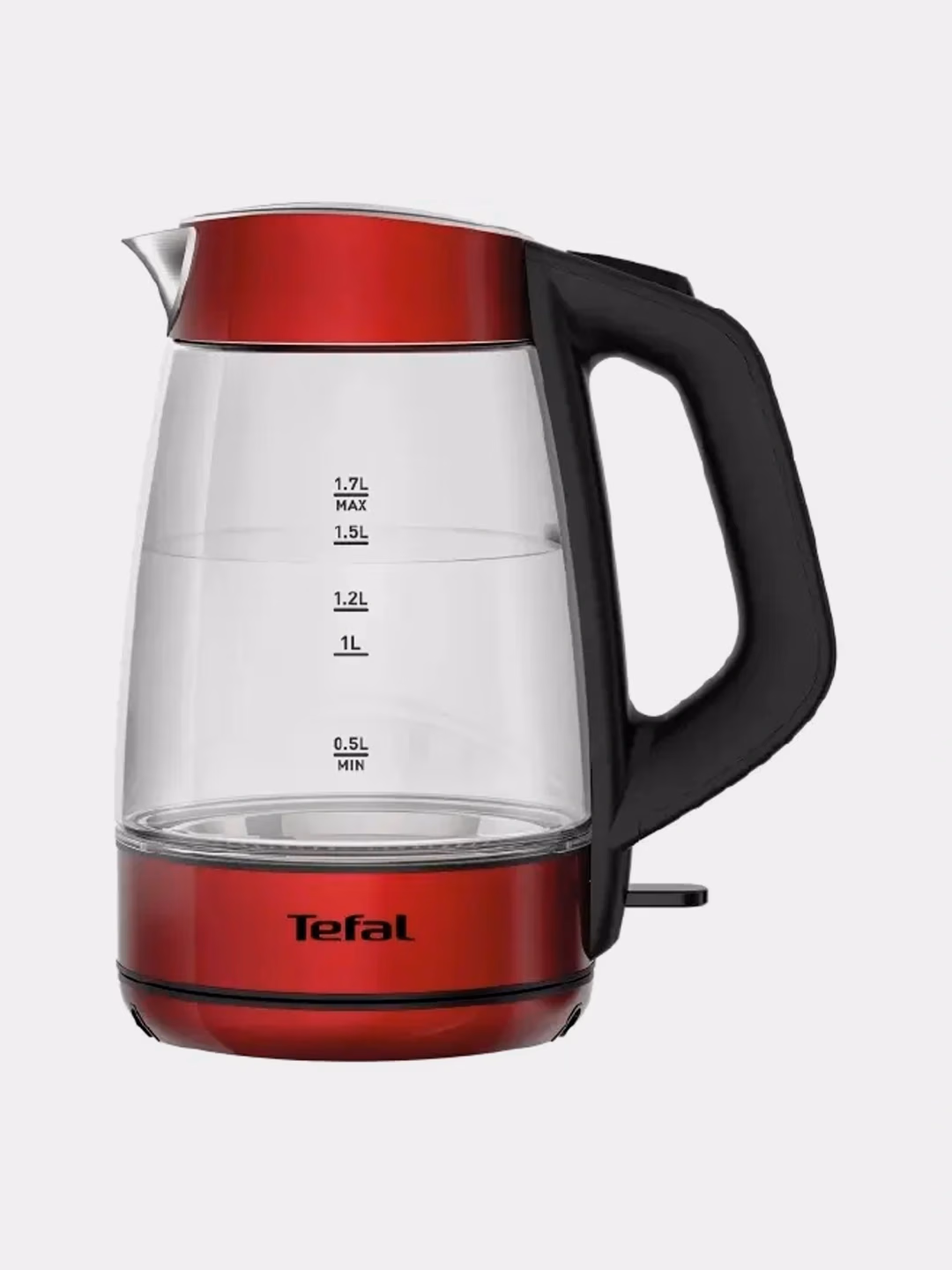 Shisha elektr choynak Tefal KI520530, 1.7 L, qizil