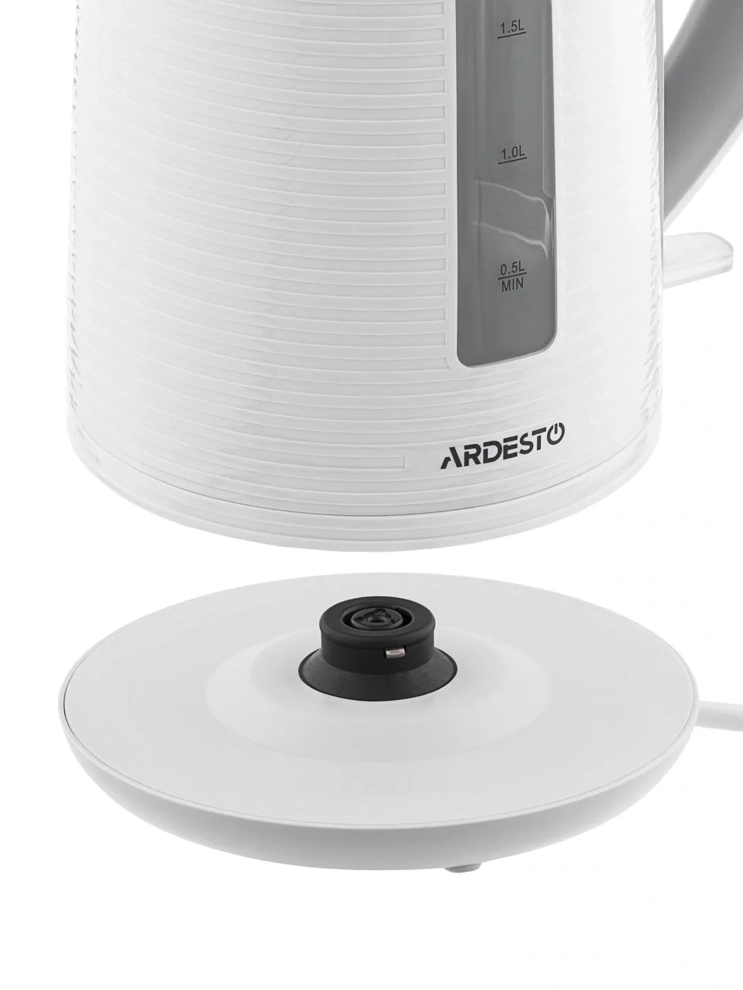 Shisha elektr choynak Ardesto EKL-F17WG, 1.7 L, oq