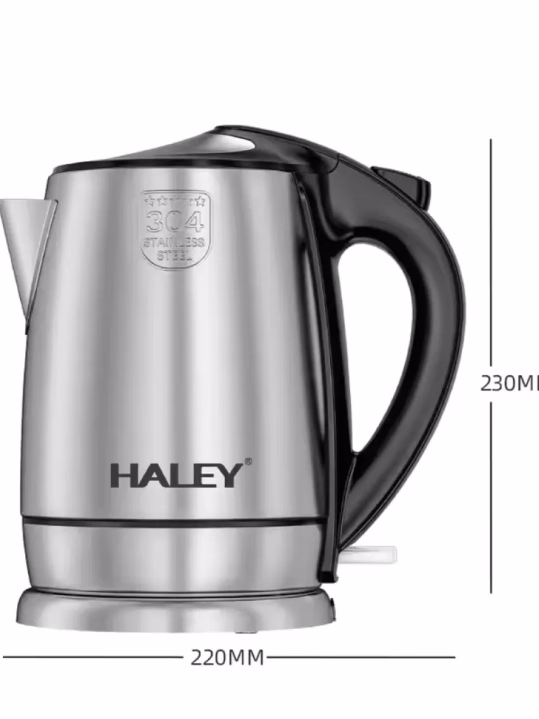 Elektr choynak Haley SNOW-KO330830, 2.2 L, qora - 12