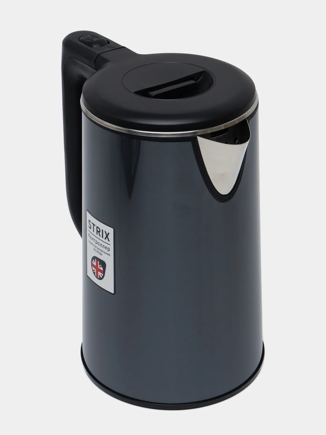 Elektr choynak LAMO LM-EK1813S, 1.8 L, 2000 Vt, qora