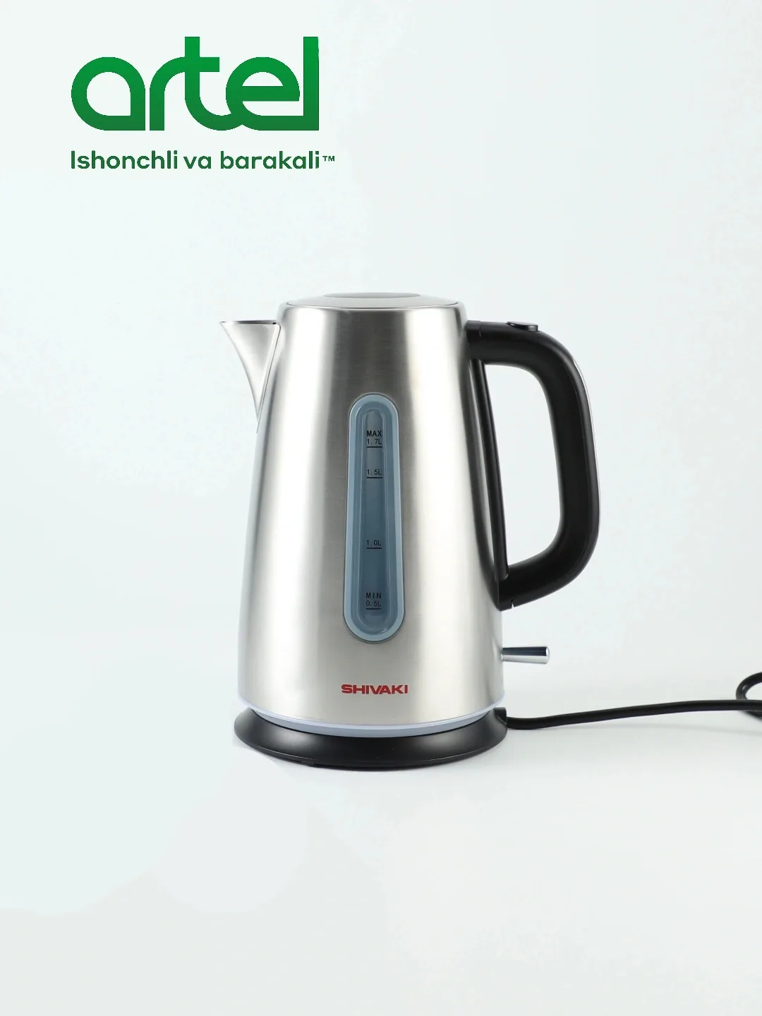 Elektr choynak Shivaki SH-KE-014, 1.7 L, zanglamas po'lat