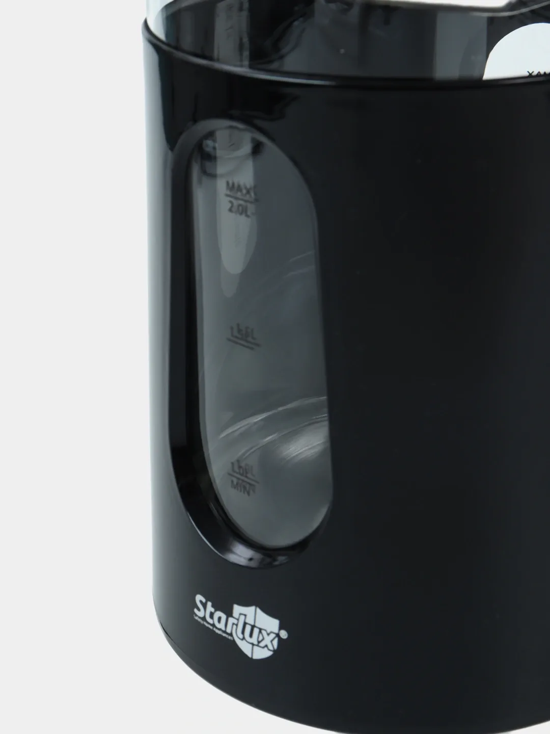 Elektr choynak Starlux SL-24153, 2.0 L, 1500 Vt, Qora shisha