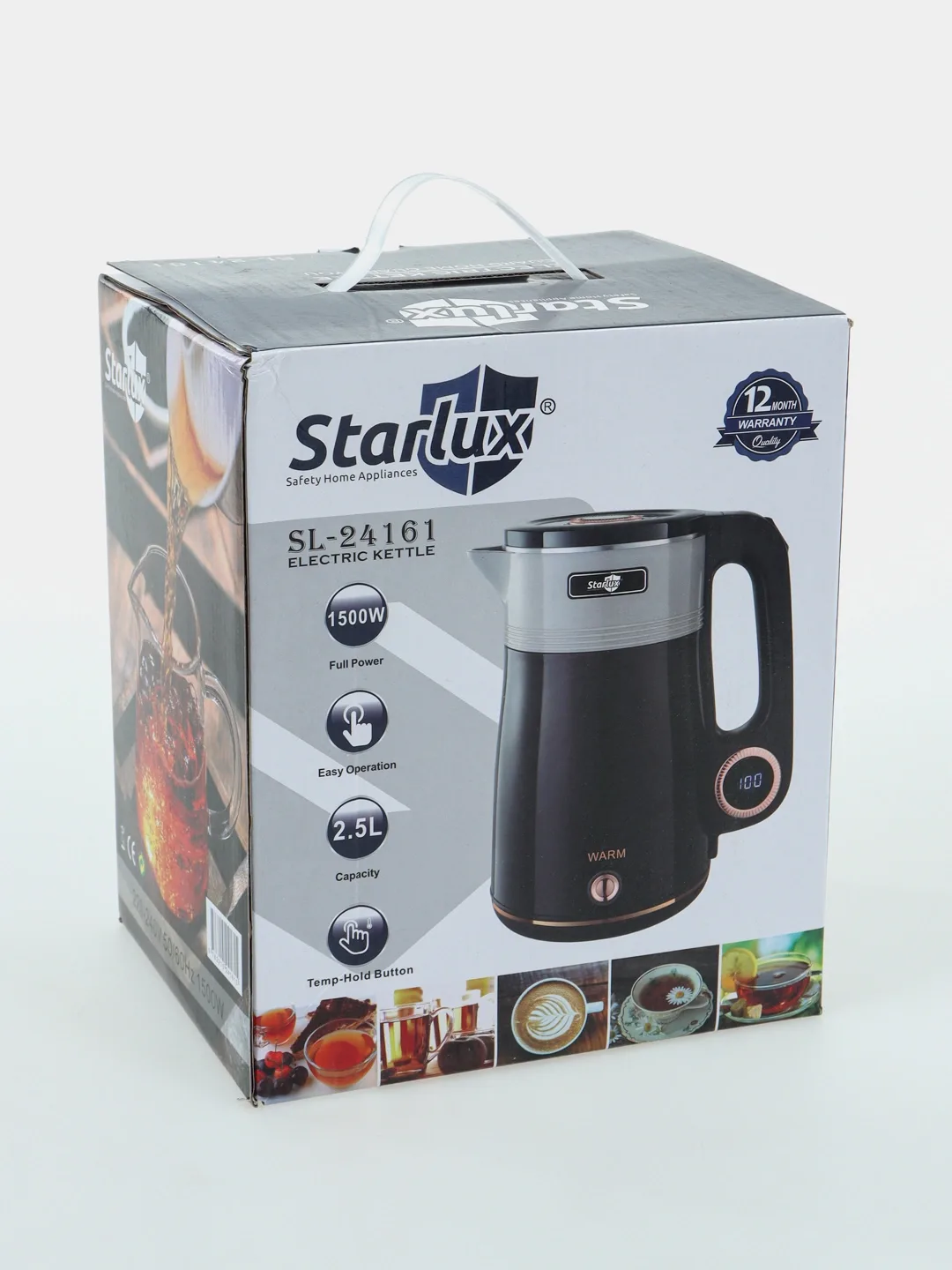 Elektr choynak Starlux SL-24153, 2.0 L, 1500 Vt, Oq
