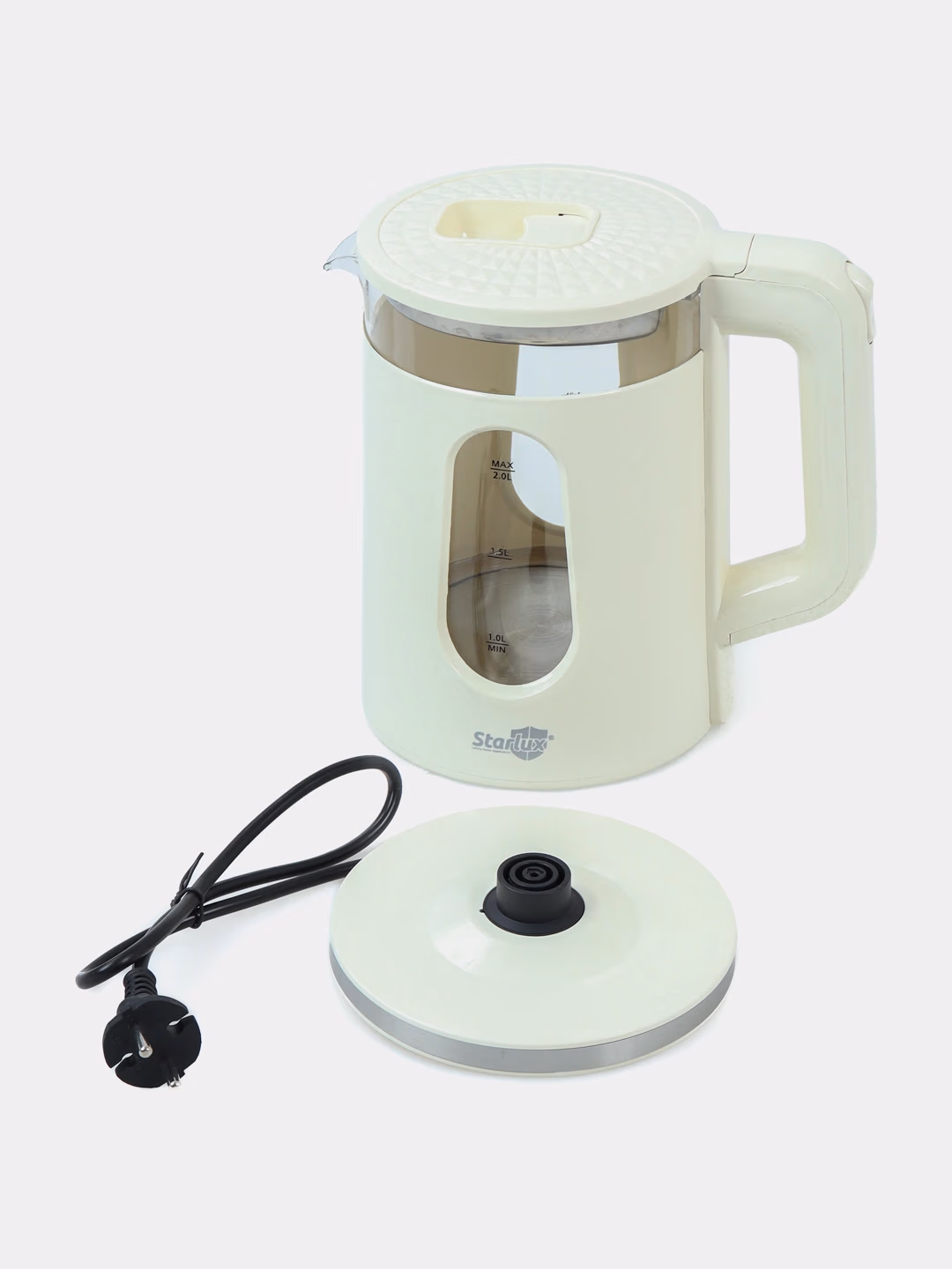 Elektr choynak Starlux SL-24153, 2.0 L, 1500 Vt, Qaymoq rang - 2