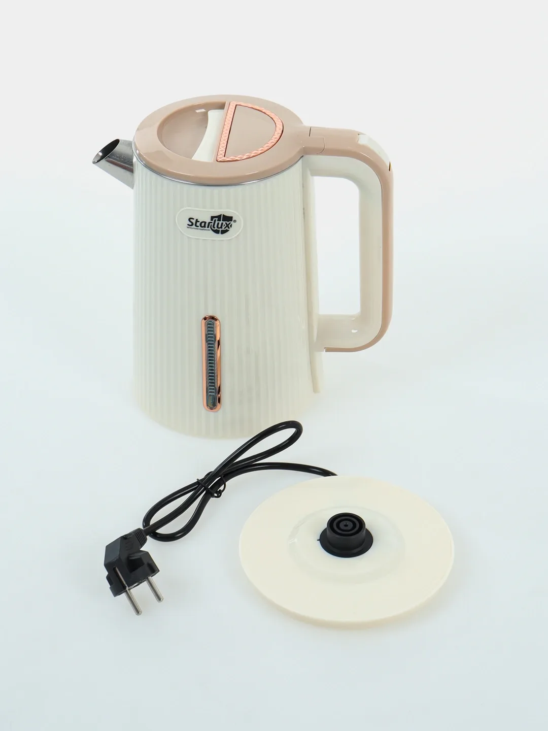 Elektr choynak Starlux SL-24153, 2.0 L, 1500 Vt, Sarg'ish