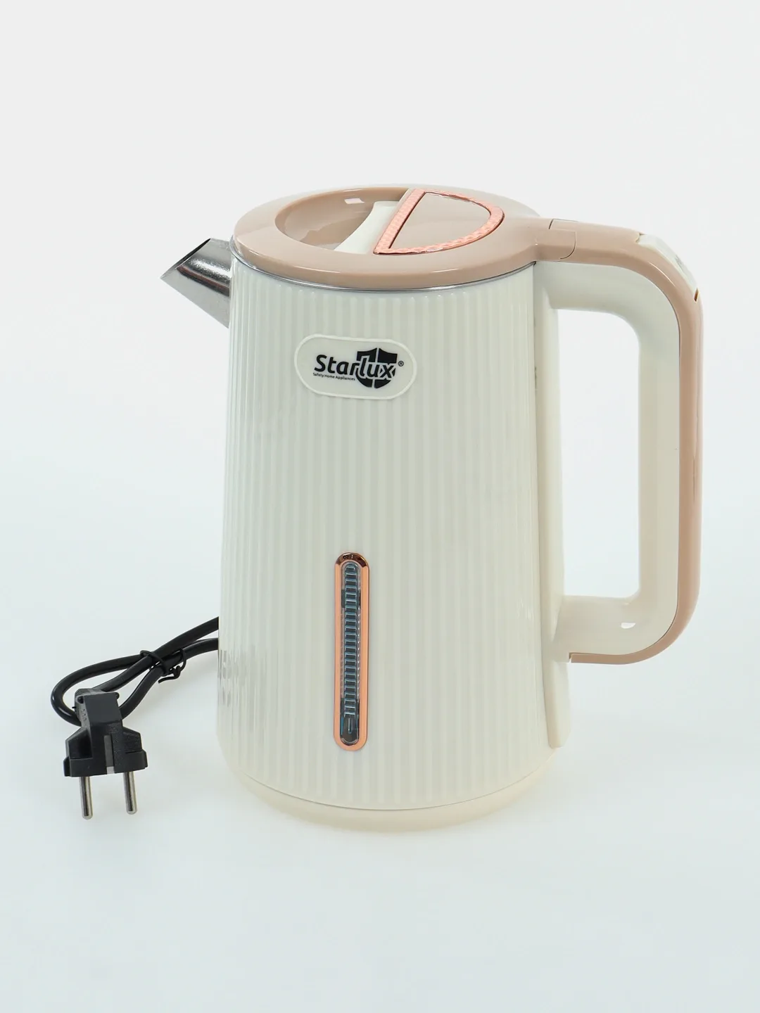 Elektr choynak Starlux SL-24153, 2.0 L, 1500 Vt, Sarg'ish