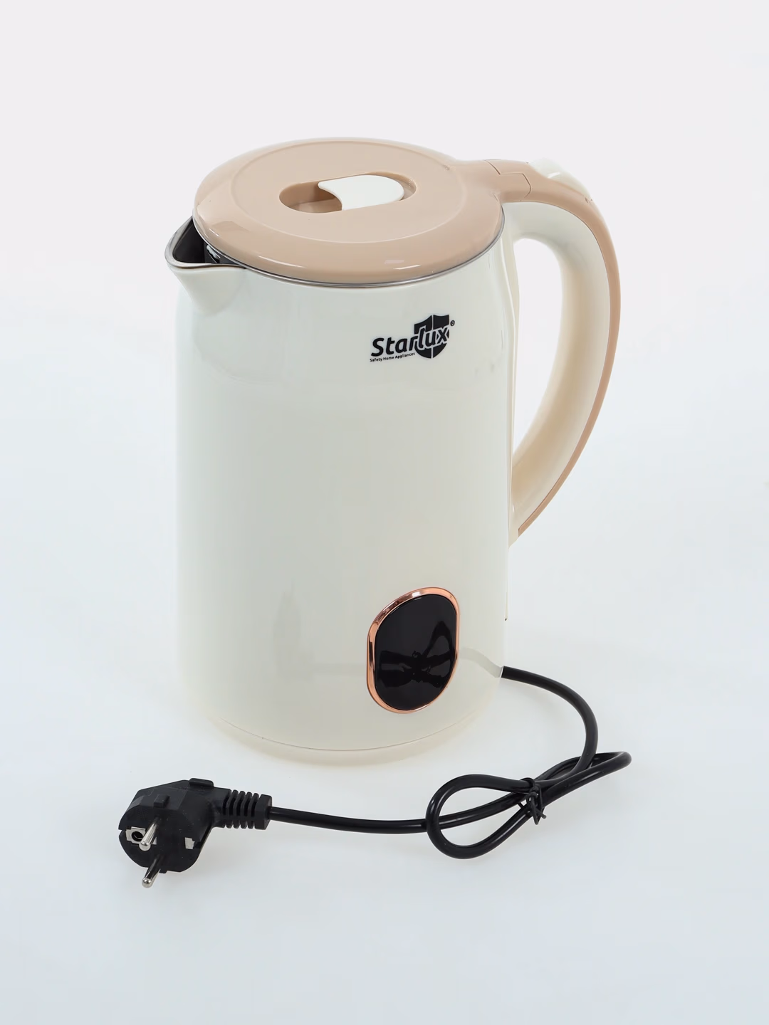 Elektr choynak Starlux SL-24153, 2.0 L, 1500 Vt, Sarg'ish melanj - 2
