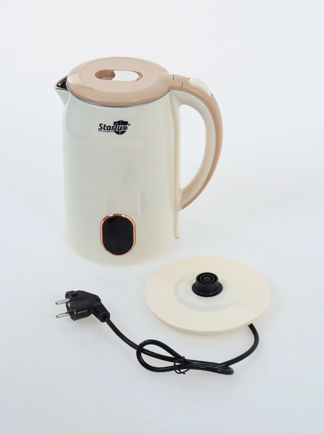 Elektr choynak Starlux SL-24153, 2.0 L, 1500 Vt, Sarg'ish melanj - 3