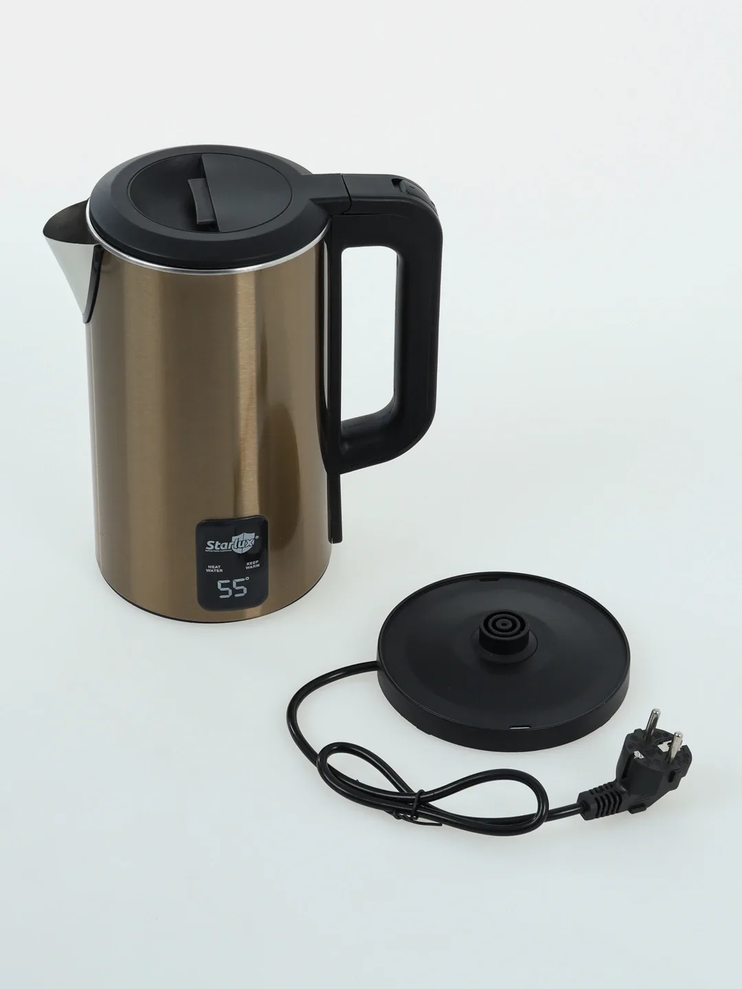 Elektr choynak Starlux SL-24153, 2.0 L, 1500 Vt, Xromrang