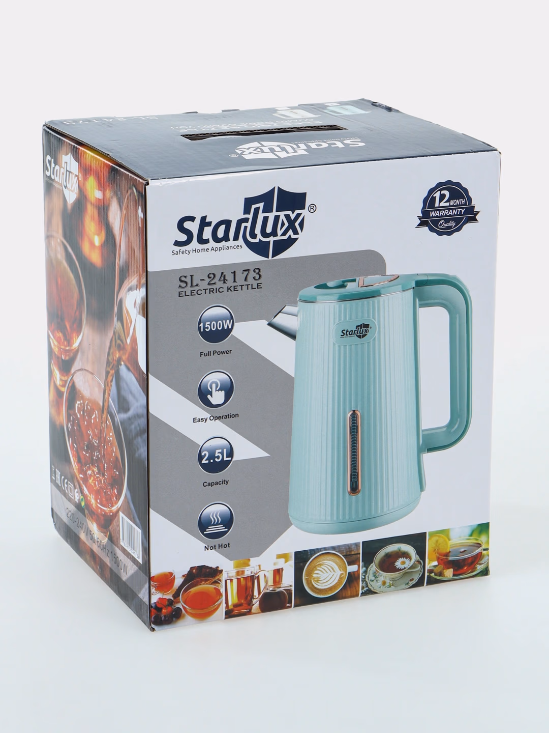 Elektr choynak Starlux SL-24153, 2.0 L, 1500 Vt, Laym - 3