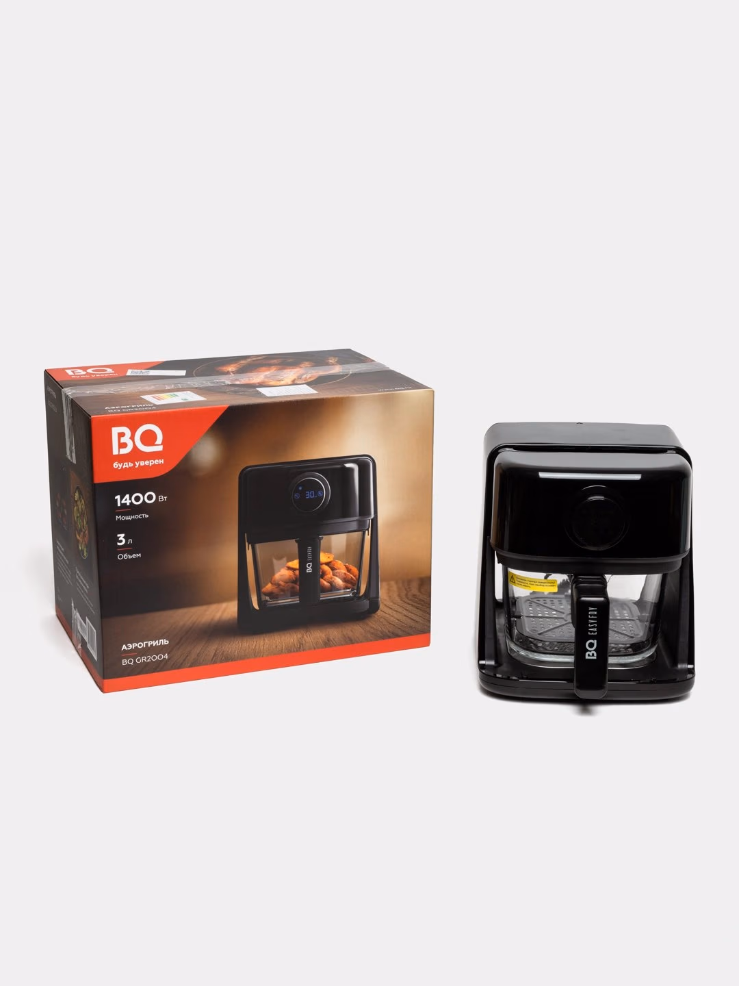 Aerogril BQ Easy Fry, qora - 9