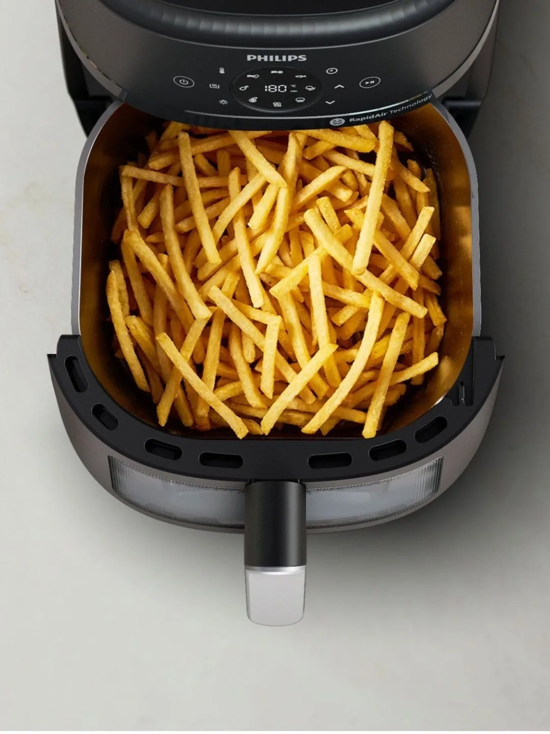 Aerogril Philips Airfryer NA230/00, 6.2 L, qora