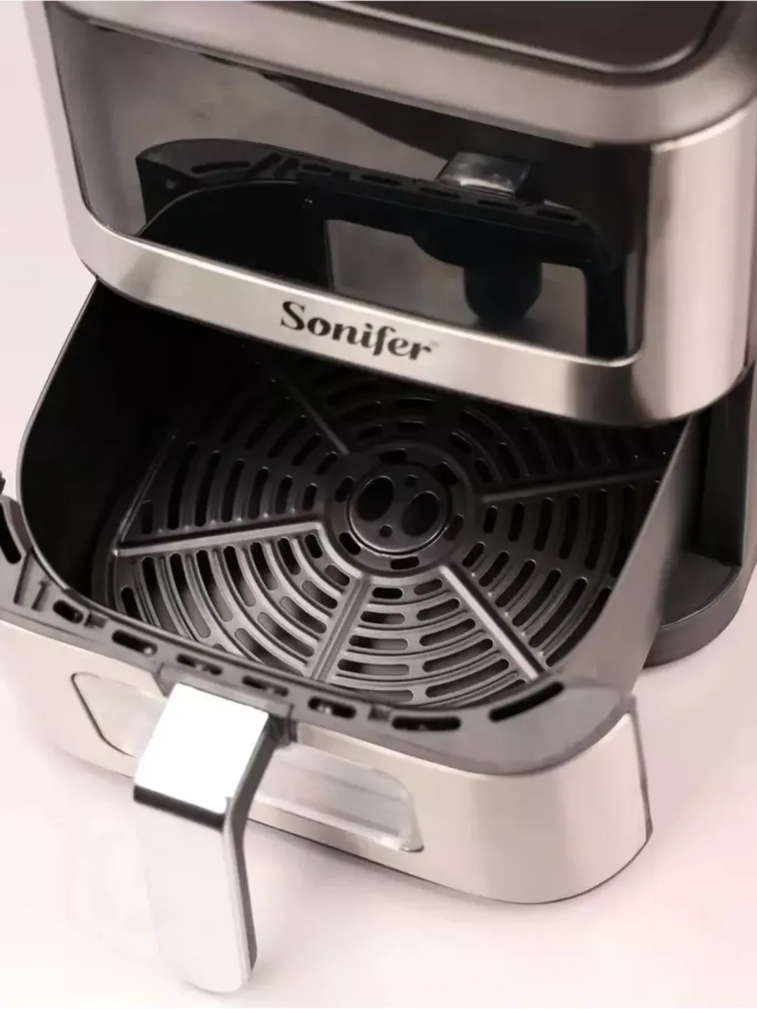 Aerogril Sonifer SF-1046, 6 L, qora-kumush