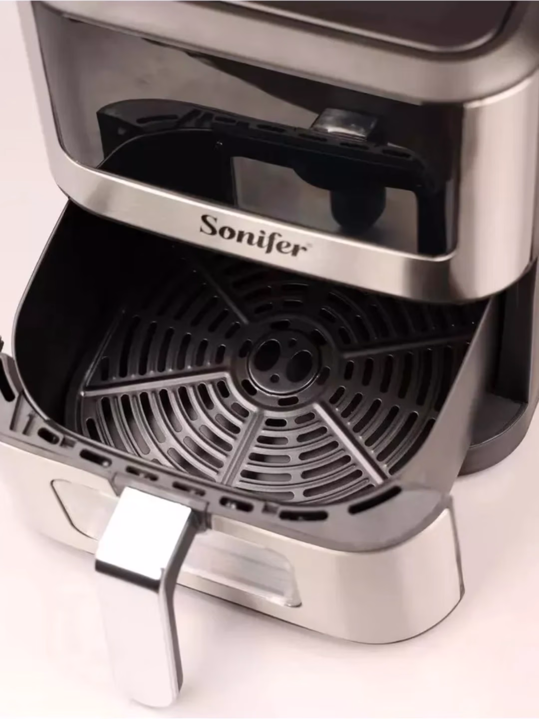 Aerogril Sonifer SF-1046, 6 L, qora-kumush - 6