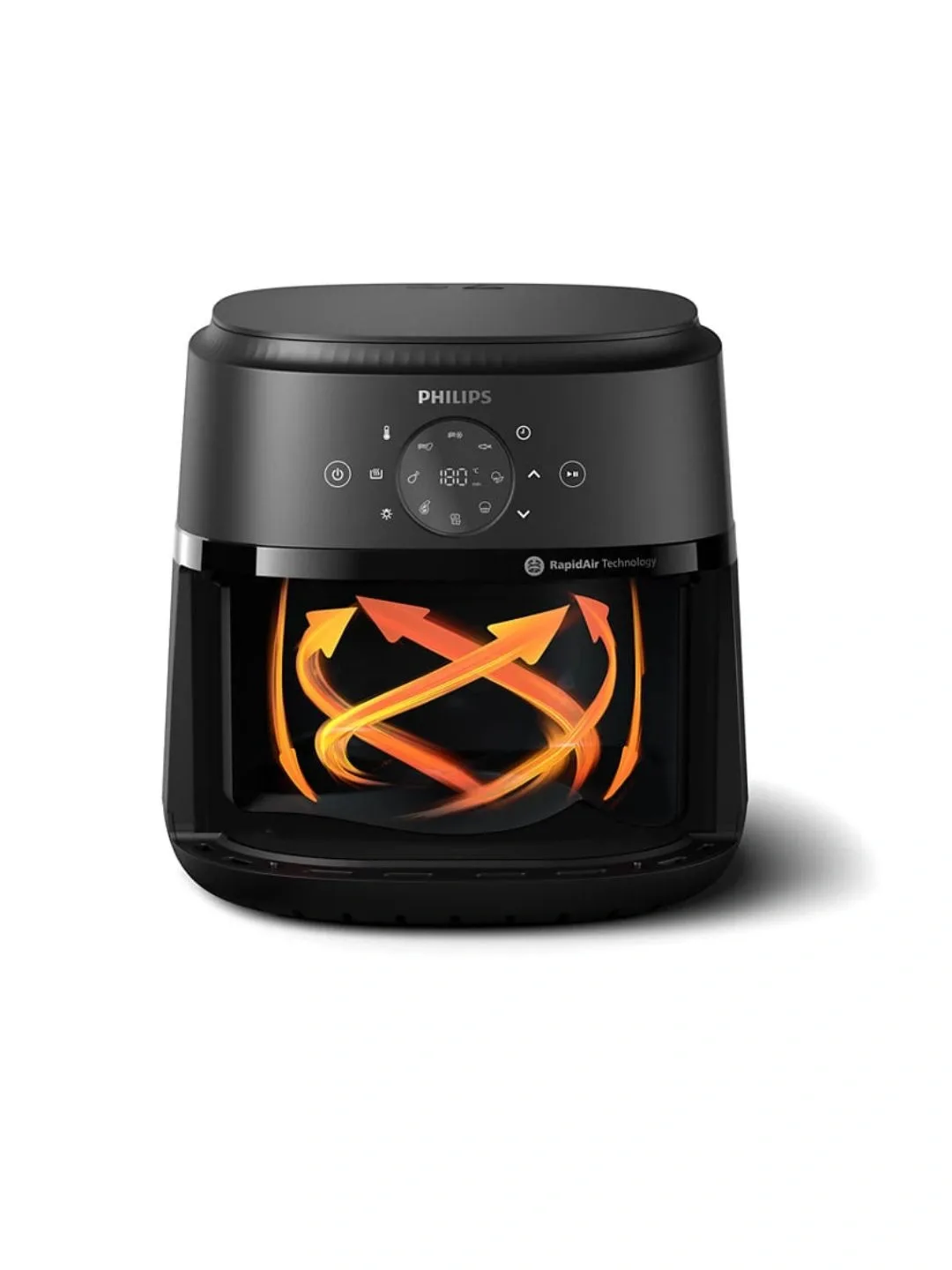 Aerogril Philips Airfryer NA23000, 6.2 L, qora