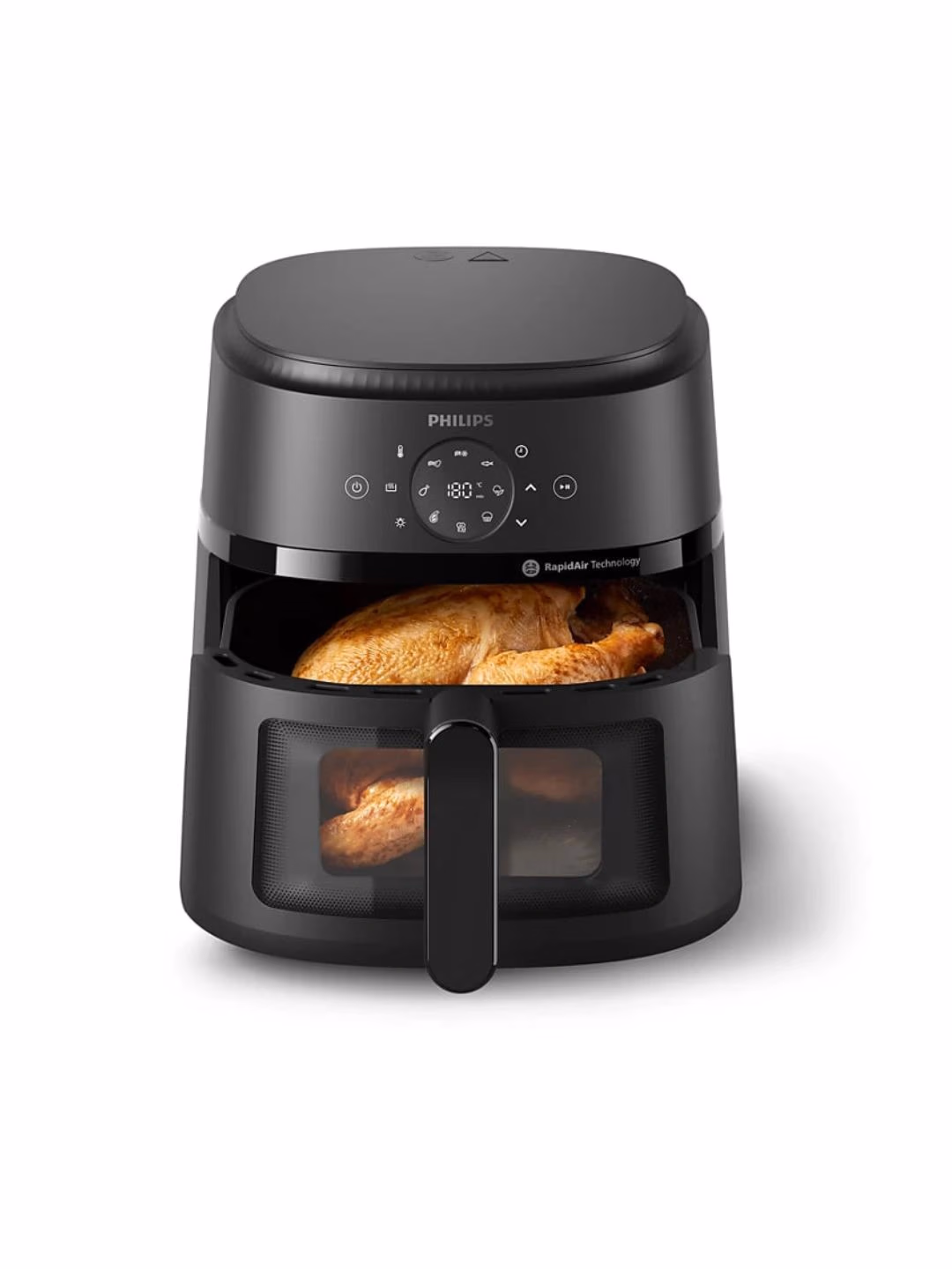 Aerogril Philips Airfryer NA23000, 6.2 L, qora - 5
