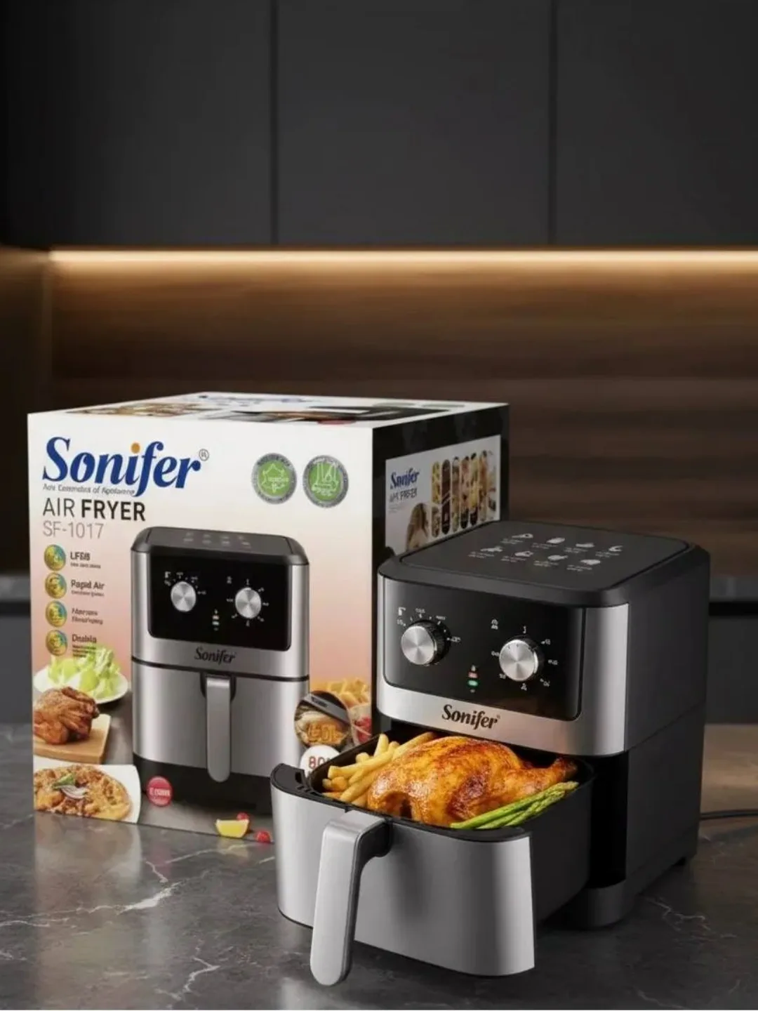 Aerogril Sonifer SF-1016, 6 L, kumushrang