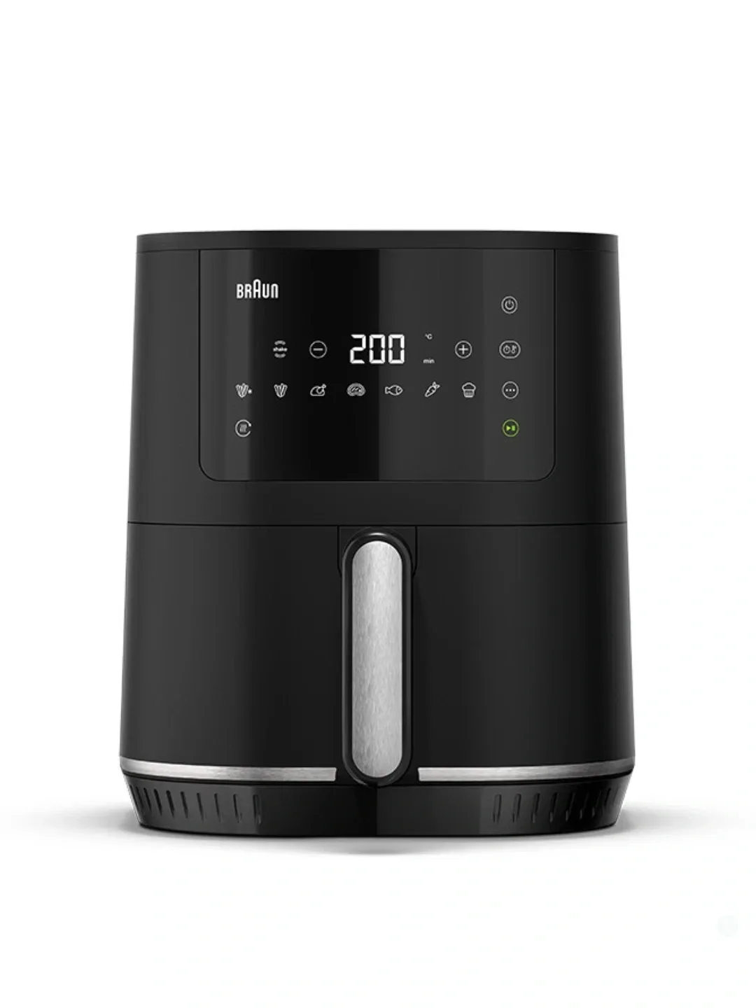 Aerogril-frityurnitsa Braun HF3000, 4.3 L, 1500 Vt, qora
