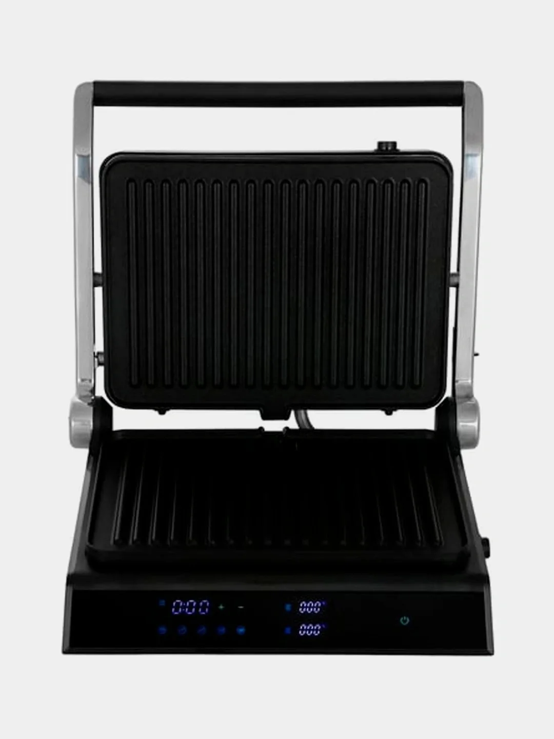 Elektr gril Shivaki GT-60C, sensorli boshqaruv, qora-kumush