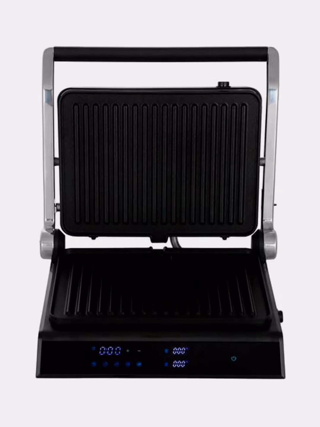 Elektr gril Shivaki GT-60C, sensorli boshqaruv, qora-kumush - 4